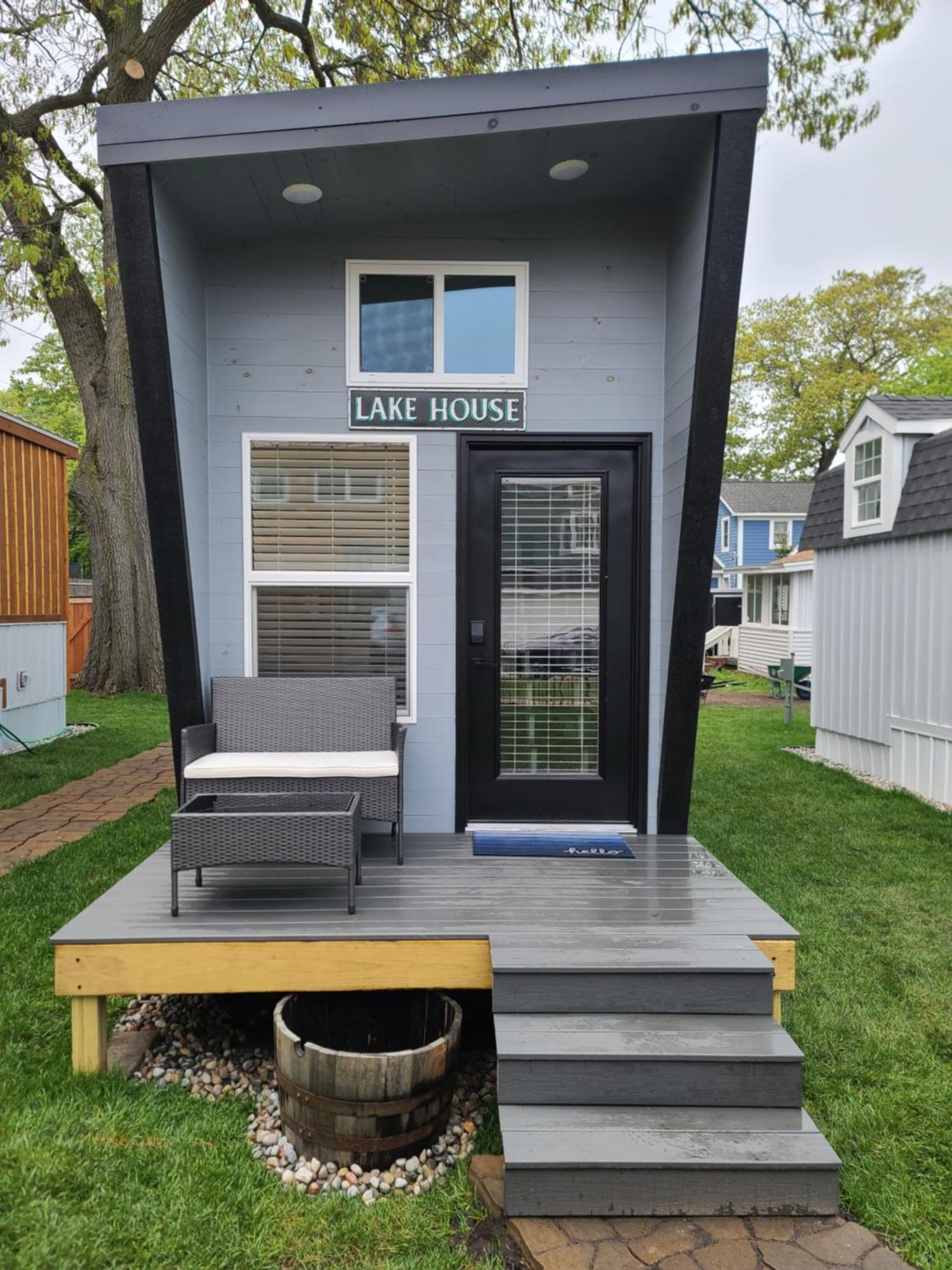 Hotel Tiny Digs Lakeshore - Tiny House Lodging à Muskegon Extérieur photo