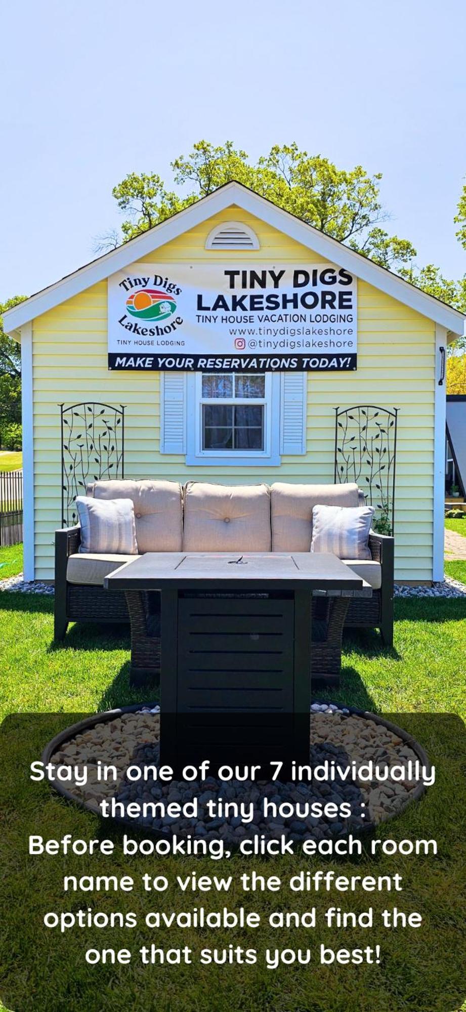 Tiny Digs Lakeshore - Tiny House Lodging Muskegon Extérieur photo